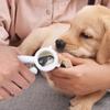 Pet Nail Clipper Cute Splashproof Stainless Steel Universal Dog Claw Trimmer with File for Cats and