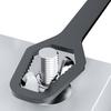 Universal Self Tightening Wrench High Carbon Steel Adjustable Wrench with Long Handle Car Bike Repairs Multi-Angle Fastener Tool