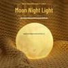 3D Ay Lambası Gece Lambası - Kız Arkadaşının veya En İyi Arkadaşının Doğum Günü İçin Mükemmel Yatak Başı Hediyesi