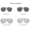 Aluminum-Magnesium Polarized Photochromic Fashion Sunglasses for Men & Women - UV Protection for Driving & Outdoor Activities