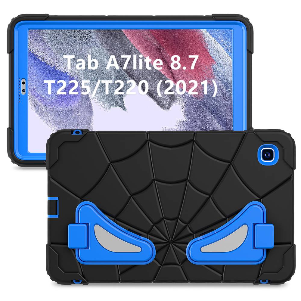 For Samsung Galaxy Tab A7 Lite Case 8.7 Inch SM-T220/T225 Tablet Cover Silicone +PC Case Tab A7 Lite 8.7' SM-T225/T220 Spider