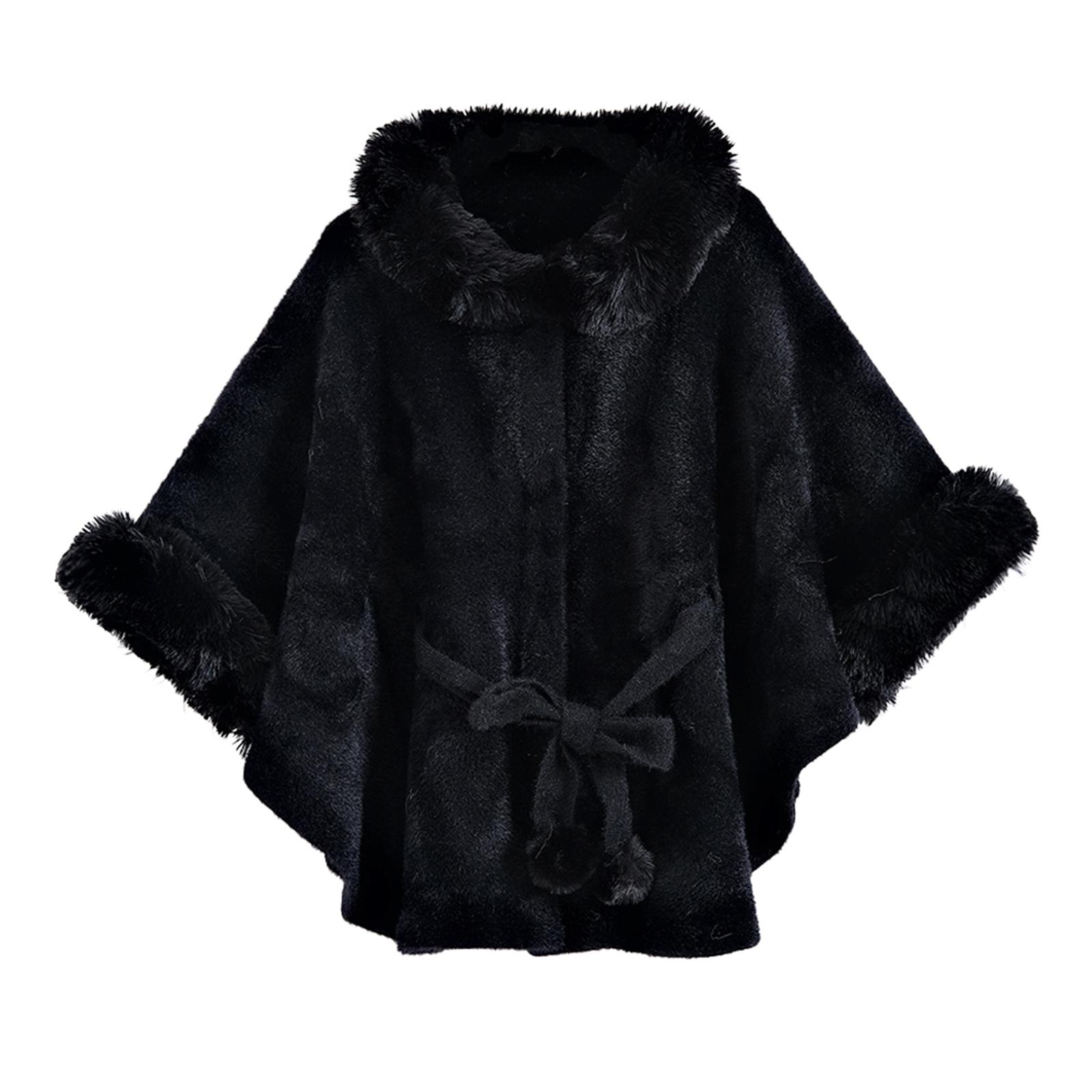 

Ladies Fashionable High-end Belt Shawl Cape Fashion Korean Temperament Stand Collar Short Jacket One Size чёрный