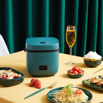Mini-Reiskocher 1,2L, Kleiner Reiskocher für 1 bis 2 Personen, Multifunktional für Zuhause, Altmodisch und Kochbar