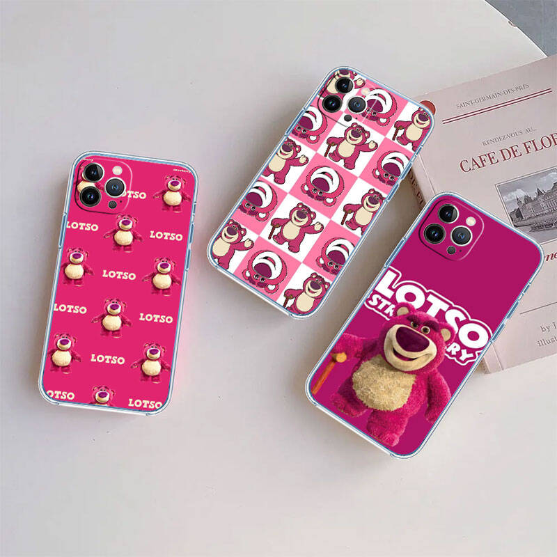 RT54 Lotso Phone Case for Motorola G34 G32 G31 G14 G15 G84 G62 E32 G24 G72 G71 G73 G85 G200 G60S G60 G52 G51 G50 G42 G41 G32 G30