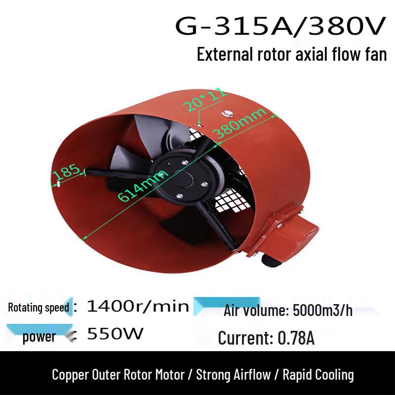 Jukai G Series Variable Frequency Axial Flow Fan