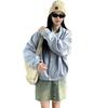 New Retro Short Lapel Coat Women's Autumn and Winter Loose Baseball Jacket Top