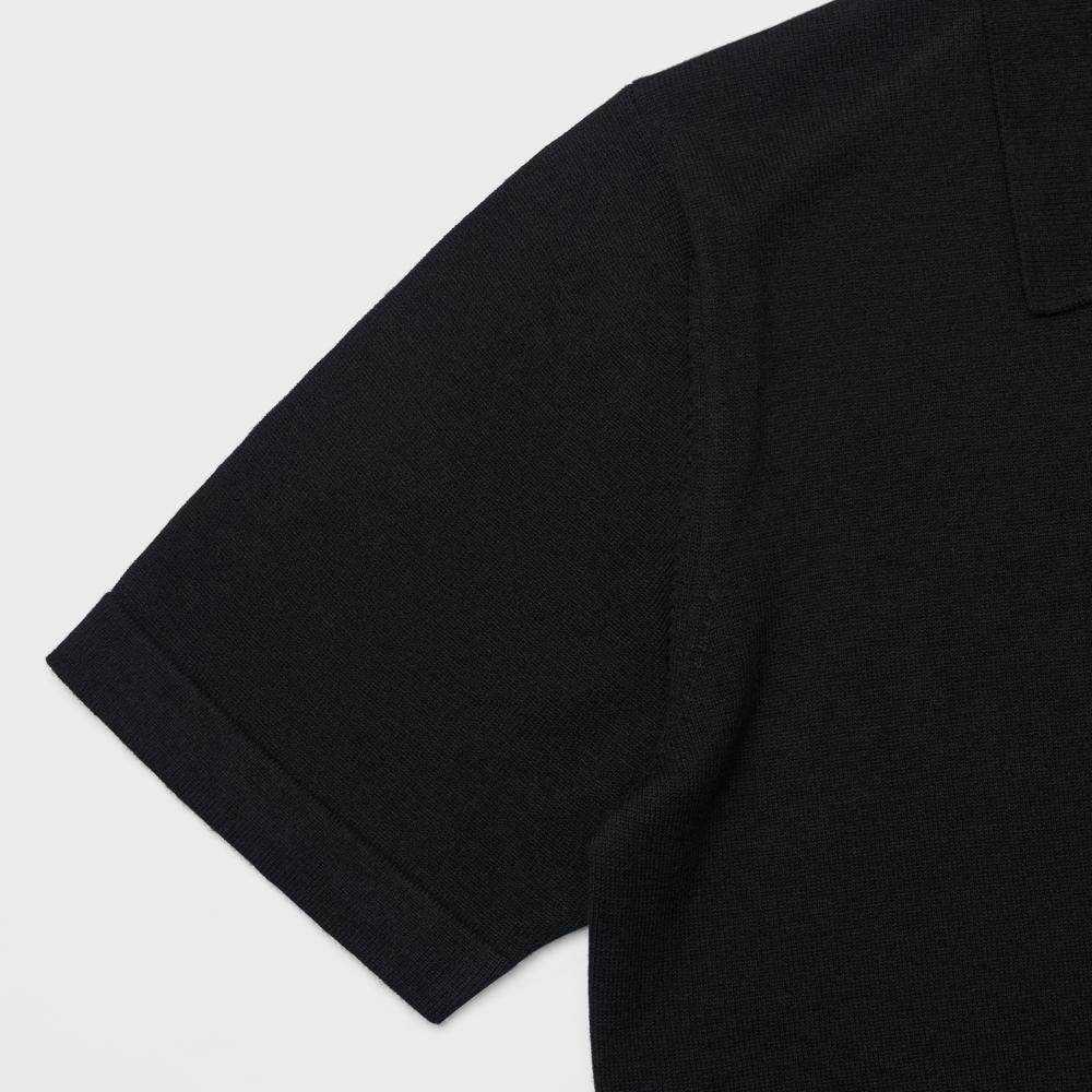 VERNO 24Ss Essential Collar Cardigan Black