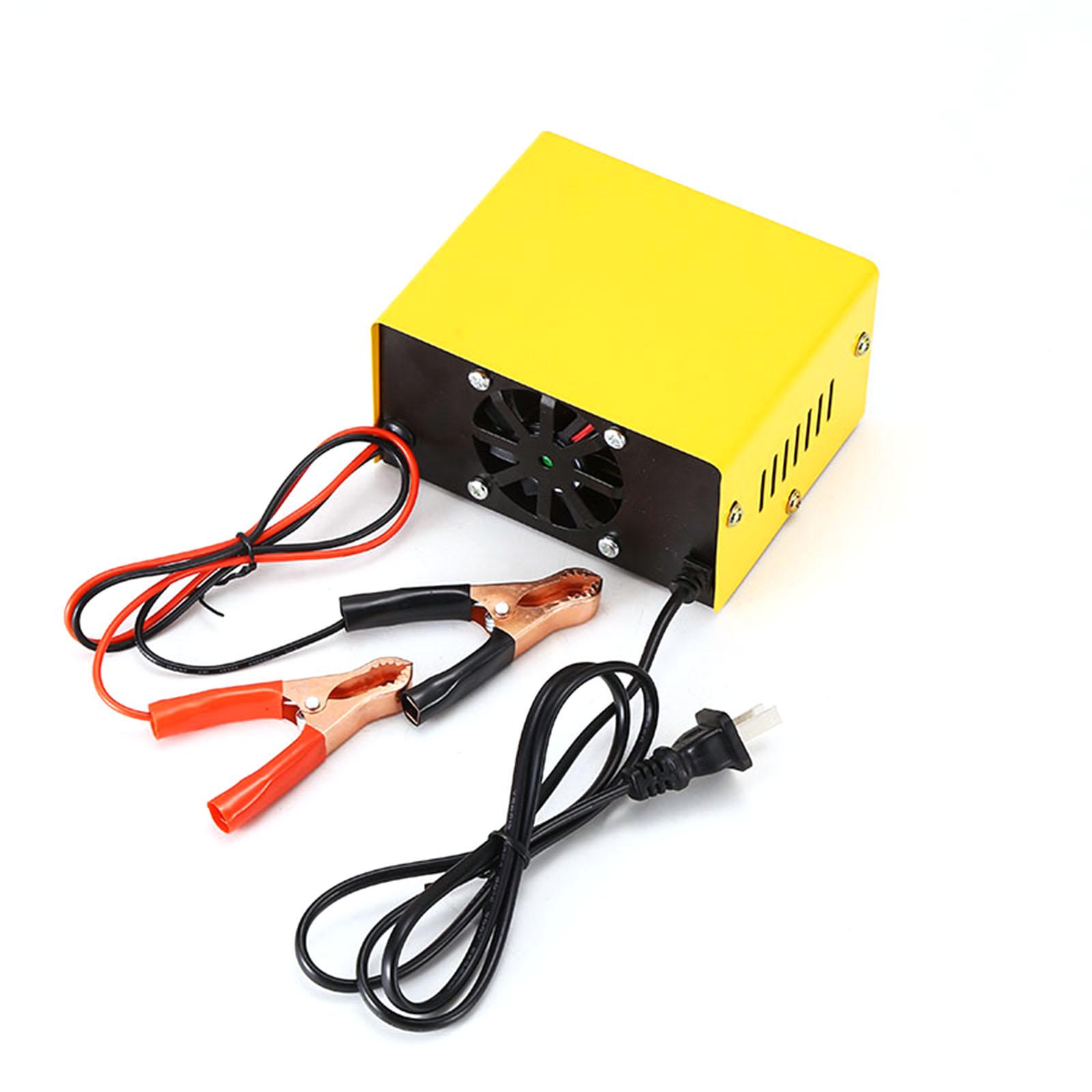 

Автомобильное зарядное устройство Интеллектуальное зарядное устройство для аккумулятора 12 В 3AH-100AH ​​с цифровым дисплеем