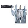 1000LBS Manual Winch Hand Winch Crank Trailer Traction Machine With Steel Wire Rope