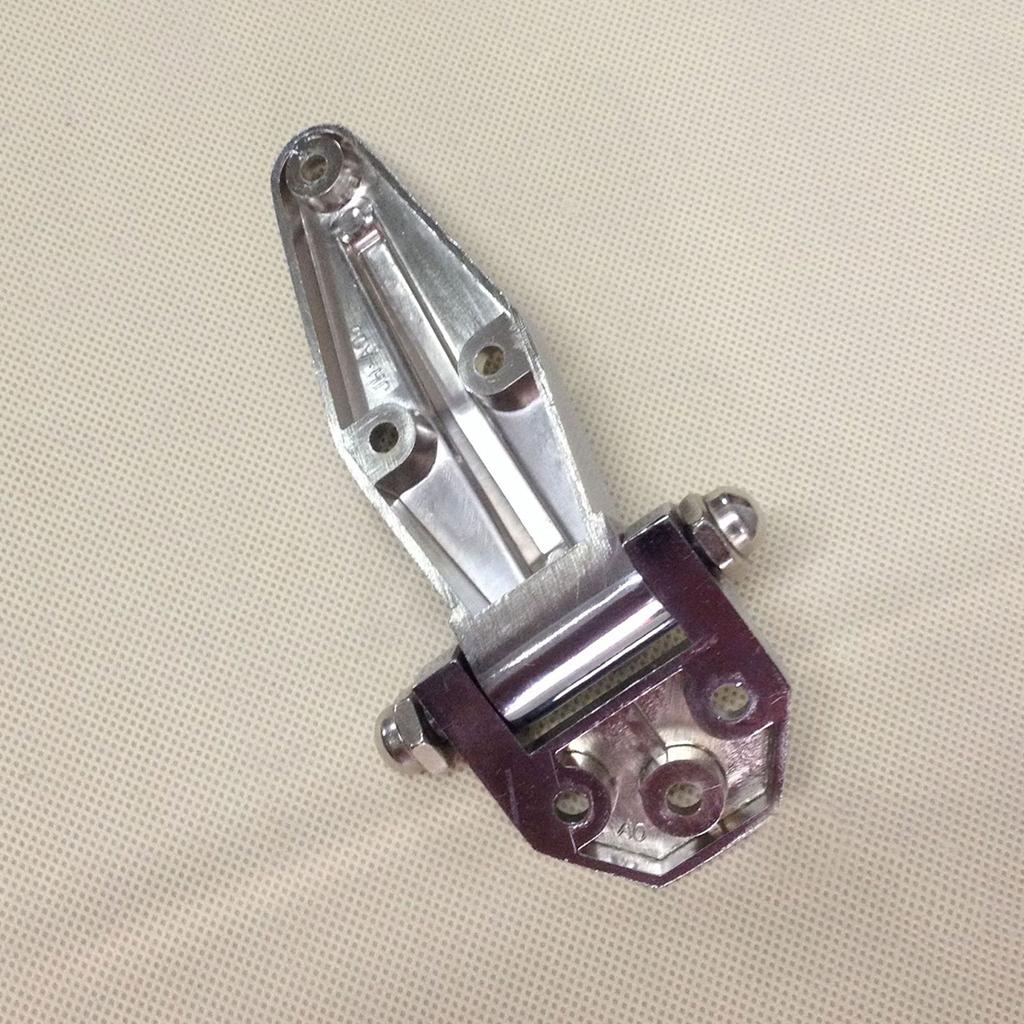 Stainless Steel 4'' Vintage Galvanized Primitive Industrial Rustic Barn Farm Door Warehouse Flat Hinge Refrigerator