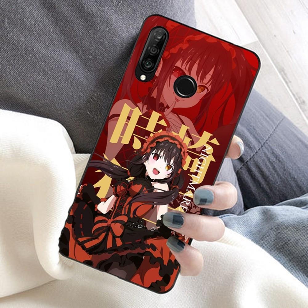 Date A Live Kurumi Tokisaki Anime Phone Case For Huawei Honor 10 lite 9 20 7A 9X 30 50 60 70 pro plus Soft Silicone Cover