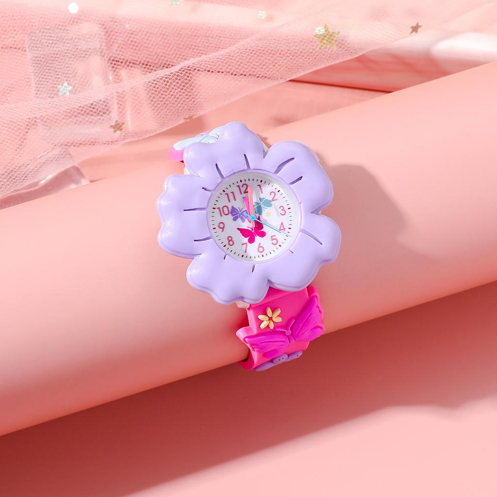 Surprise Blind Box; New Cartoon Color Cute Silicone Strap Wrist Watch Quartz Watch; Random Style.