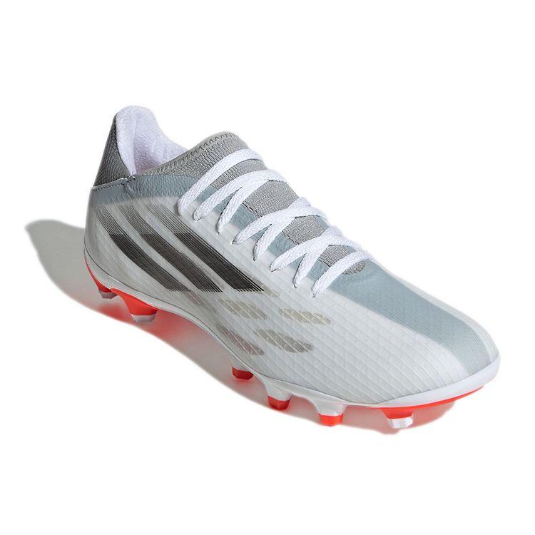 Adidas X Speedflow .3 Round Toe Lace-Up HG (Rubber Short Studs) Firm Ground Artificial Grass Natural Grass Slip-Resistant Durable Soccer Shoes FY3270
