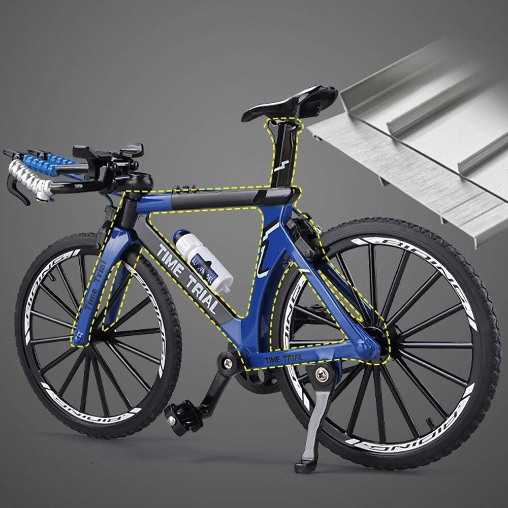 Ornament Mountain Bike Model Racing Simulation Bicycle Home Decoration Mini Bicycle  Children