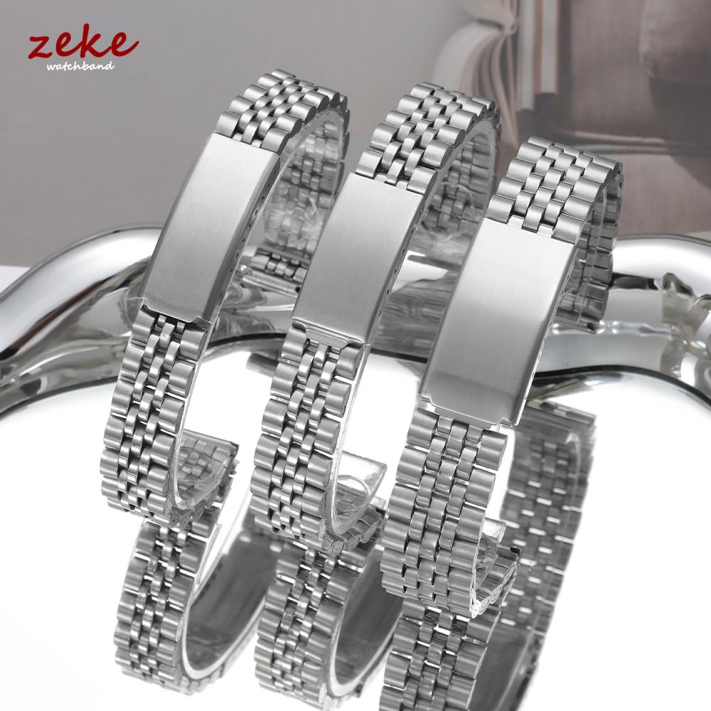 12/14/16/18/20/22mm Stainless Steel Watch Strap Sports Waterproof Metal Watch Band Men Business Universal Replacement Bracelet