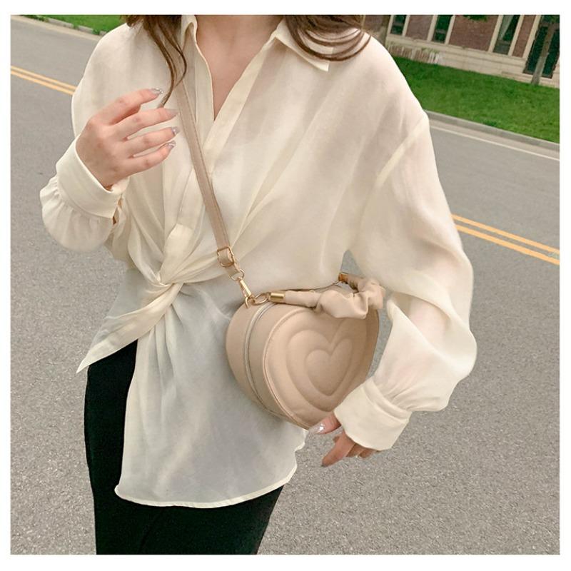 Damentasche Mode Umhängetasche neue einfache Mode Liebe Box Tasche tragbare Schulter Umhängetasche