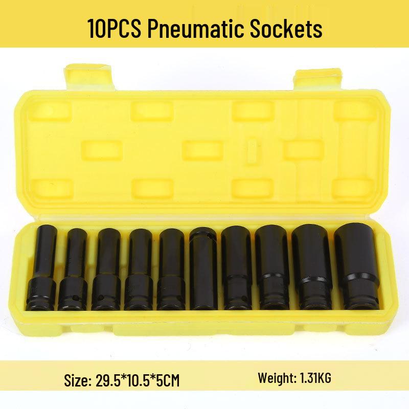 32-Piece Socket Wrench and Ratchet Set for Automotive Repair