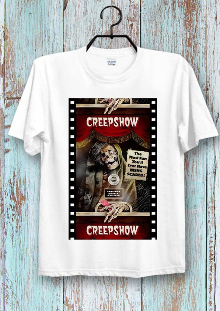 Creep Show T Shirt Horror Movie T Shirt Cool Ideal Tee Top for Ladies and Gentlemen