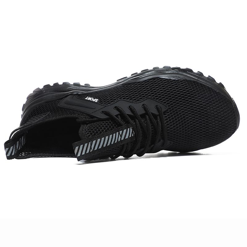 39-49 Estivi Neri Scarpe Sportive Casual Scarpe Casual da Uomo Leggere Fondo Morbido Scarpe da Corsa Casual