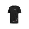T Shirts Men's Black Crew Neck Moderate Straight Fit GL3221