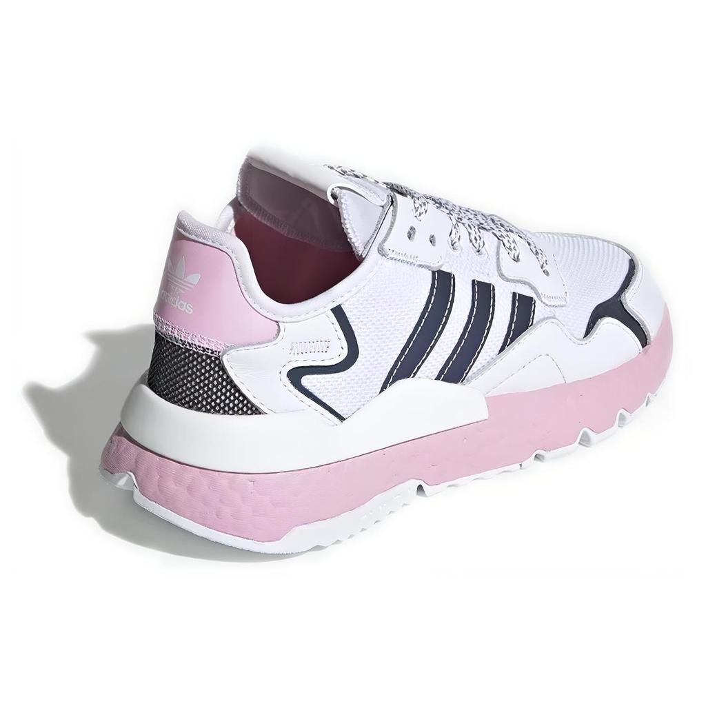 adidas Nite Jogger Alb Noros Roz Adevărat Femei EG7942