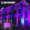 UV Led Flood Light 30W 100W 150W Outdoor Floodlight 395nm Ultraviolet Fluorescent Stage Lamp Stage Blacklight For Disco Party