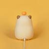 Capybara Night Light Rechargeable Mobile Smart Settings Timing Silicone Lamp Unique Bedside Decoration Pat Brightness Adjustment