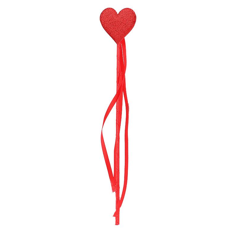 Valentine's Day Red Heart Headband Hair Clip - Wedding & Party Photo Prop