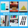 Pack of 6 Multipurpose Strong Adhesive Magnetic Strips Strong Backing Cut To Size Designs for Fly Screens and More