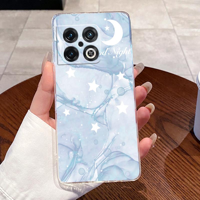 Jelly Case For OnePlus 10 Pro 10T ACE Pro Clear Silicone Soft TPU Back Cover One Plus 10PRO ACEPro Cute Rabbit Cat Phone Case