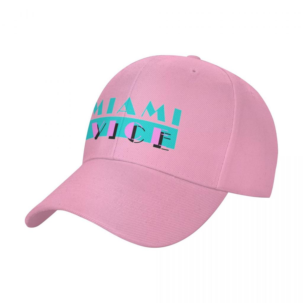 Miami Vice - Séries TV - Casquette de baseball latérale, chapeau de luxe pour homme, chapeaux de fête, visière thermique, casquette de golf, casquette de camionneur pour femmes unisexes