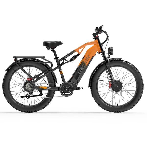 LANKELEISI MG800 MAX E-Bike 2000W Motor Geländetauglich 26*4.0 Zoll Fat Tire Elektrofahrrad 48V20Ah Vollfederung Elektrofahrrad