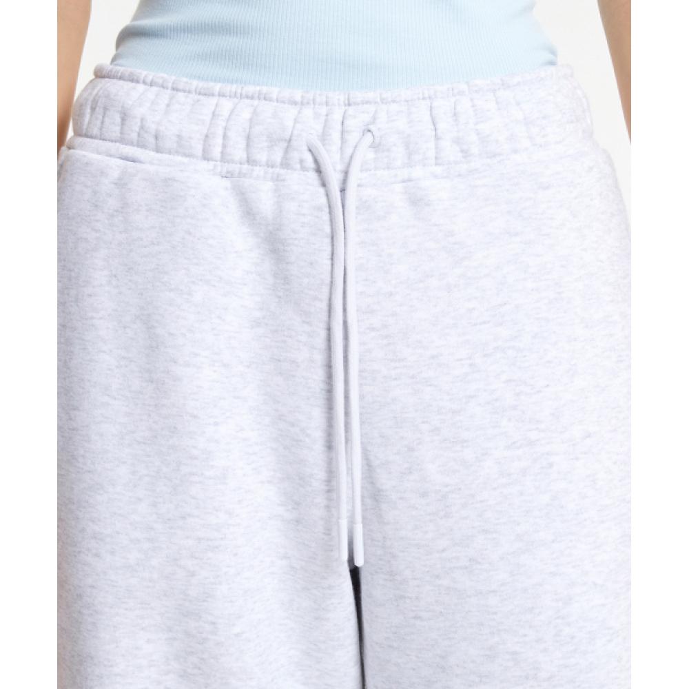 New Balance Nbmle4w902 Women Essential Brushed Wide Pants  Light Gray 