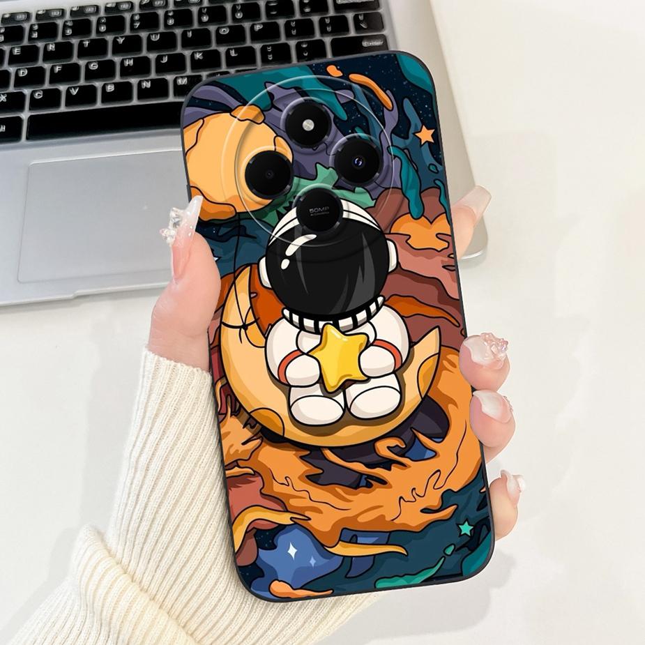 For Xiaomi Poco C75 Case Cute Fashion Cartoon Cover Shockproof Soft TPU Phone Case For Xiaomi Poco C75 PocoC75 Back Cover Bumper