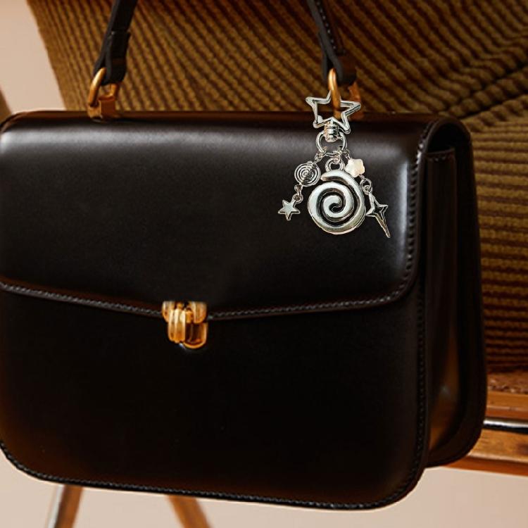 Bead Keychain Spiders Web/Spirals Star Key Chain Ornament Teens Jewelry Key Accessory For Girls Everyday Use