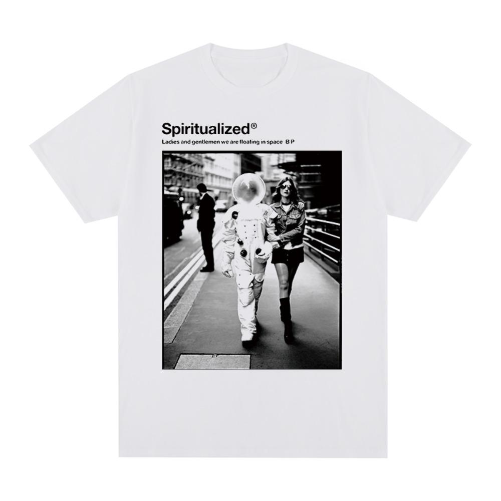 

Spiritualized Vintage Tshirt Ladies and GentleUnisex We Are Floating in Space English Cotton Unisex T Shirt Oversized T Shirt S