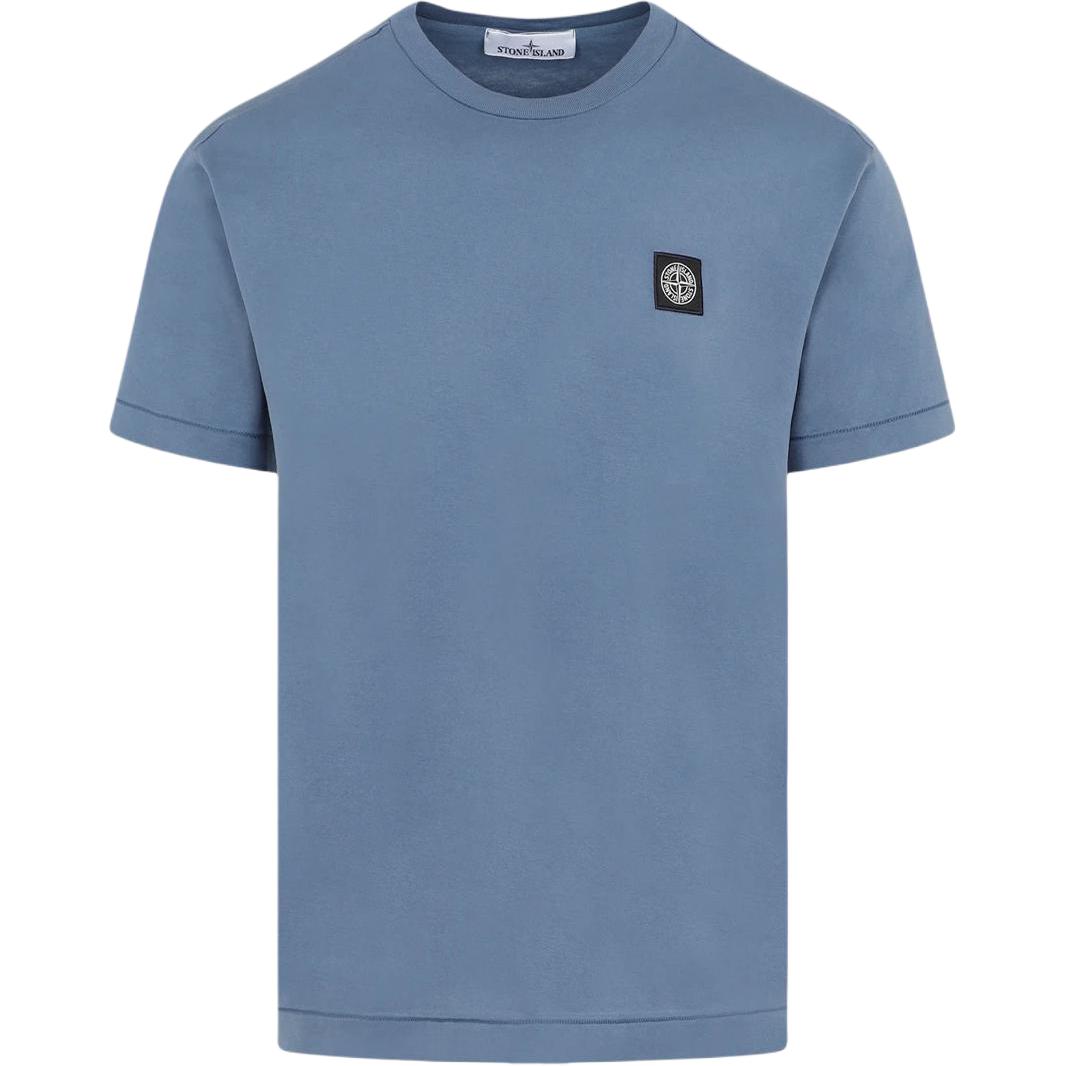 Stone Island Zomer 26 Pullover Korte Mouw Logo Ronde Hals T-shirt Heren Tops L1S152100027S0013-V0024 XL
