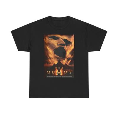 The Mummy T Shirt Retro Movie Poster Vintage 90s Unisex Heavy Cotton Tee Unisex T-Shirt