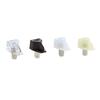 20Pcs 5mm Kitchen Cabinet Shelf Studs Pegs with Metal Pin Shelves Support Seperator Fixed Cupboard Wood Furniture Bracket Holder
