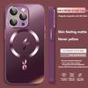 New Desert Gold Magsafe Magnetic Wireless Charge Phone Case for For Iphone 16 15 14 13 12 Pro Max Plus Camera Lens Protection Cover