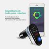 Dual USB 5V 3.1A Car Charger Bluetooth Car Kit Handsfree call Support U Disk music mp3 player
