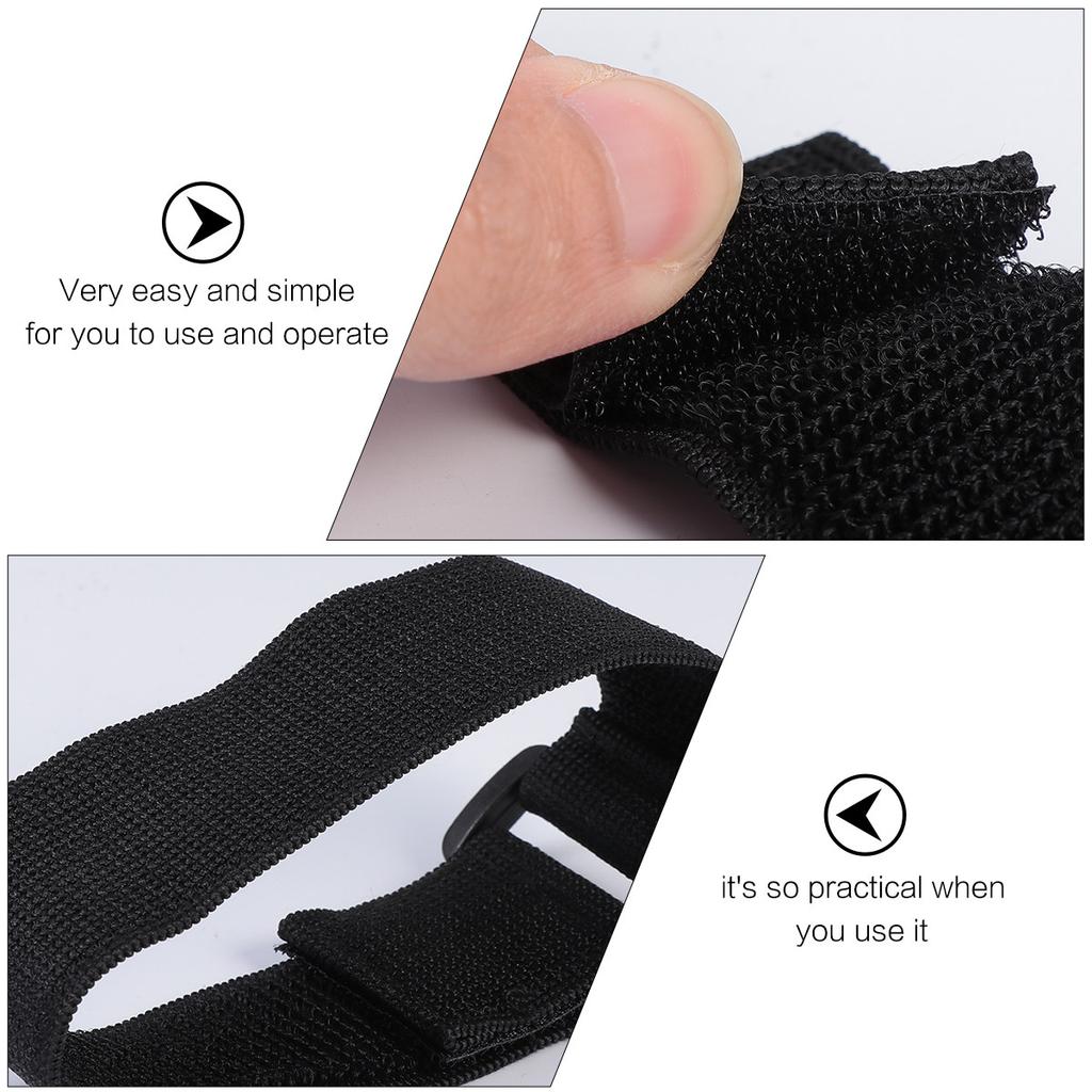 4Pcs Heavy Duty Sticky Straps Nylon Hook Loop Material for Organizing Cables Hoses Tents Fishing Rods Sleeping Bags Portable