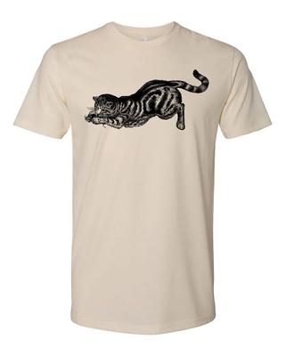 Cottage Cult Clothing T-Shirt 100% Baumwolle Hexe Goth Viktorianisch Katze Maus