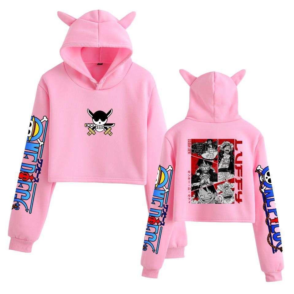 New Hot-Selling One Piece Print Casual Women's Cat Ear Hoodie