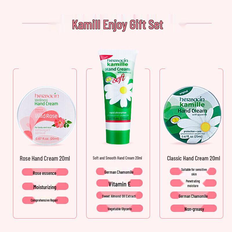 Herbacin Hand Cream Gift Set