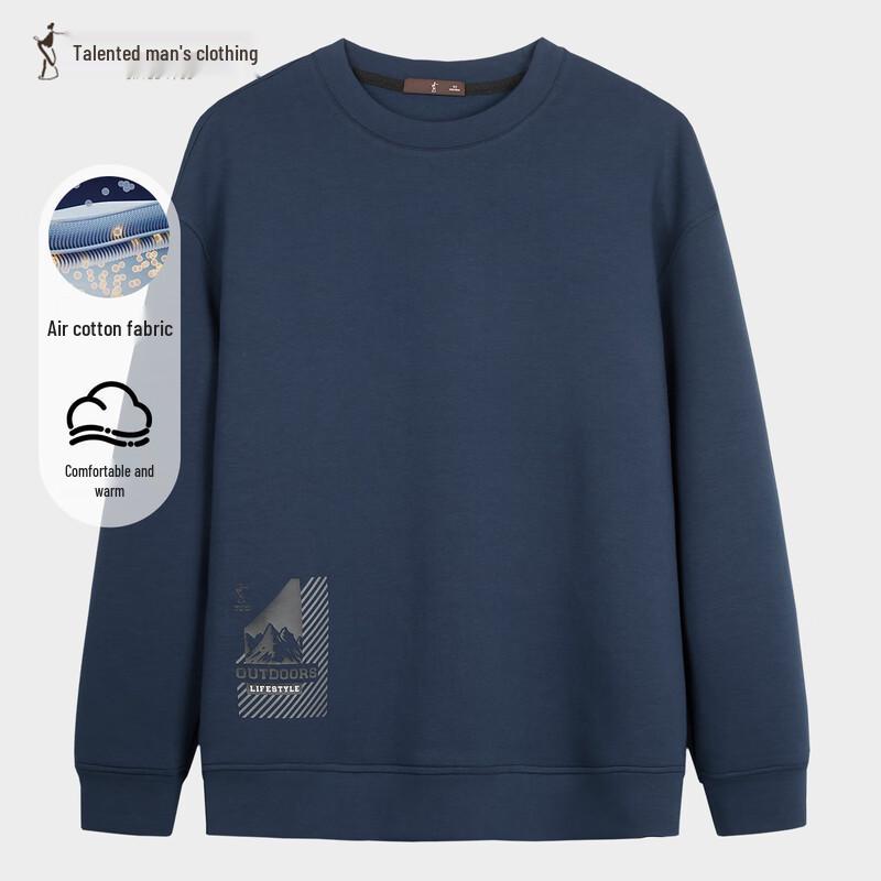 

TRIES Men s Geometric Print Air Layer Pullover L