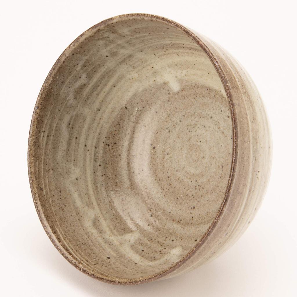 Marui Seito Shigaraki-Keramik Hechimon Schale mit Aschepinsel MR-3-3475