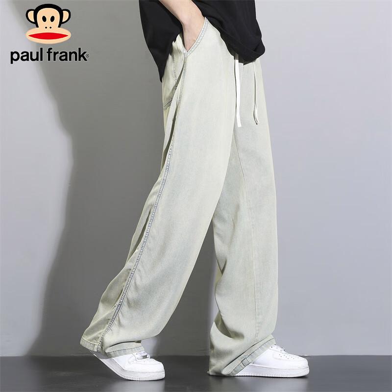 Paul Frank Men's Summer Tencel Blend Relaxed Fit Jeans