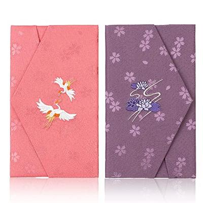 Fukushodo Fukusa-Set [Hergestellt von einem traditionsreichen Kyotoer Hersteller] Geeignet für sowohl Feierlichkeiten als auch Beileidsbekundungen, inklusive Geschenkumschlägen. Hergestellt in Japan.