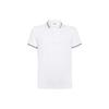 FW22 Logo Kurzarm Poloshirt Herren Oberteile Weiß H20918A0001284556001